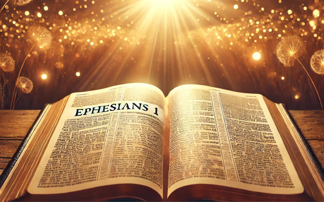 Ephesians 1, spiritual blessings in Christ, identity in Christ, Christian purpose, forgiveness in Ch