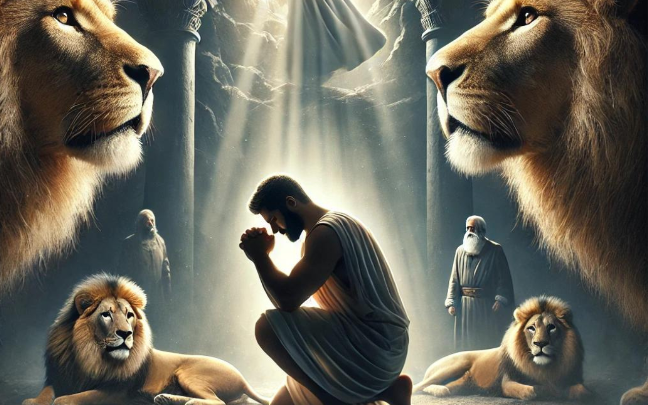 God sees your pain, Daniel in the Bible, faith in adversity, God's deliverance, power of prayer, Chr