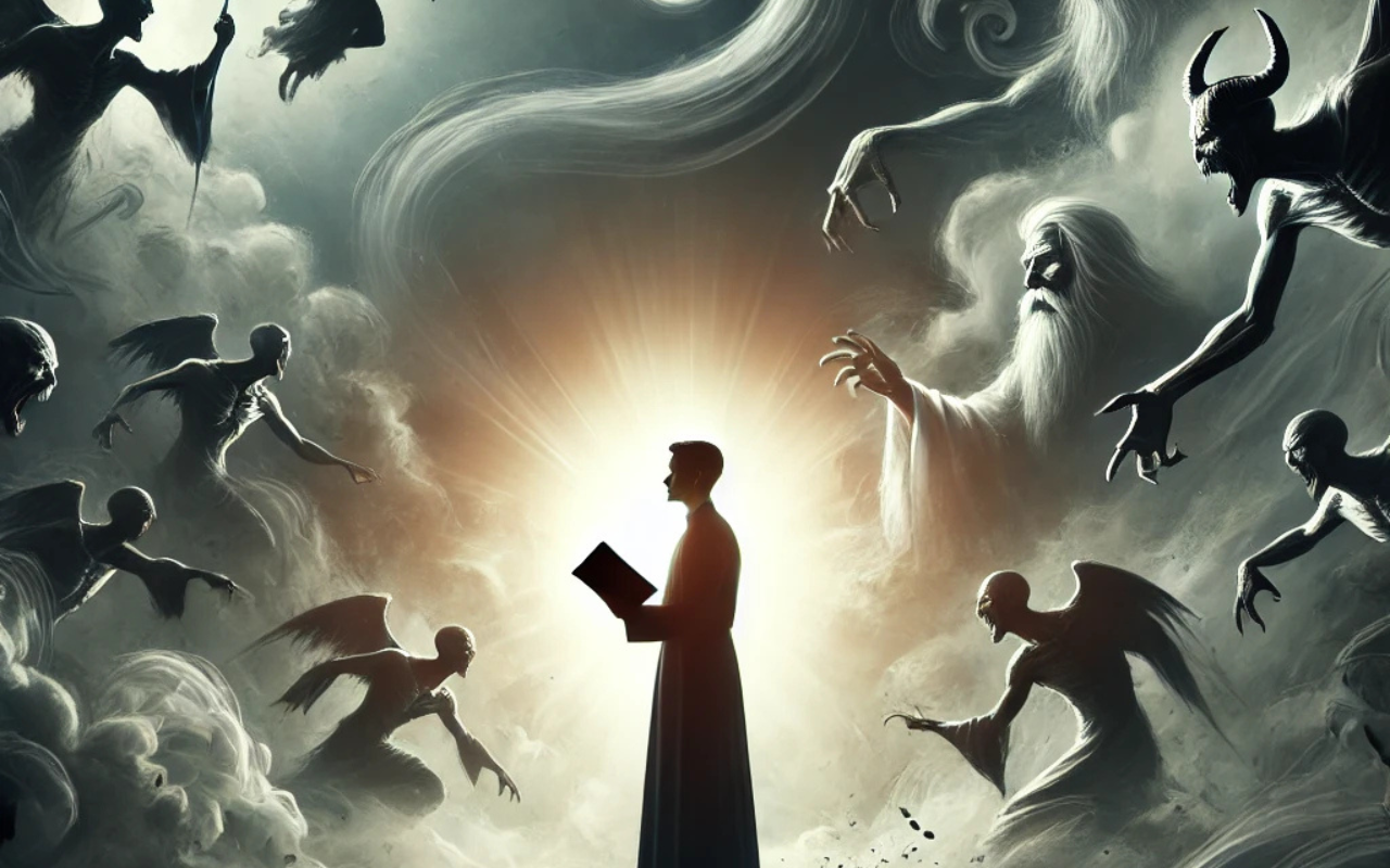 demonic oppression, Christians and demons, spiritual warfare, demon possession in Christians, demoni