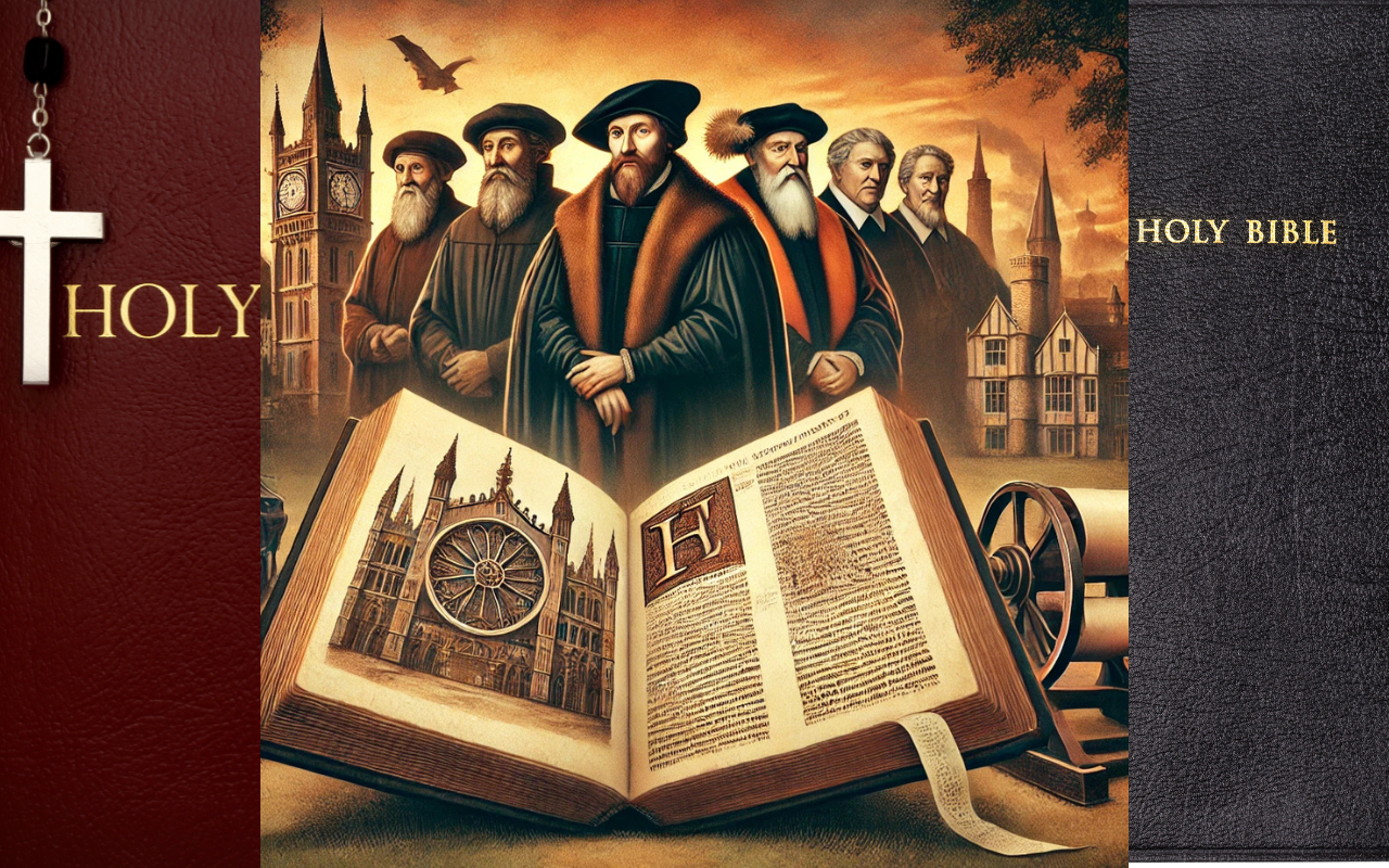 early English Bible translations, Wycliffe Bible, Tyndale Bible, Geneva Bible, King James Bible hist