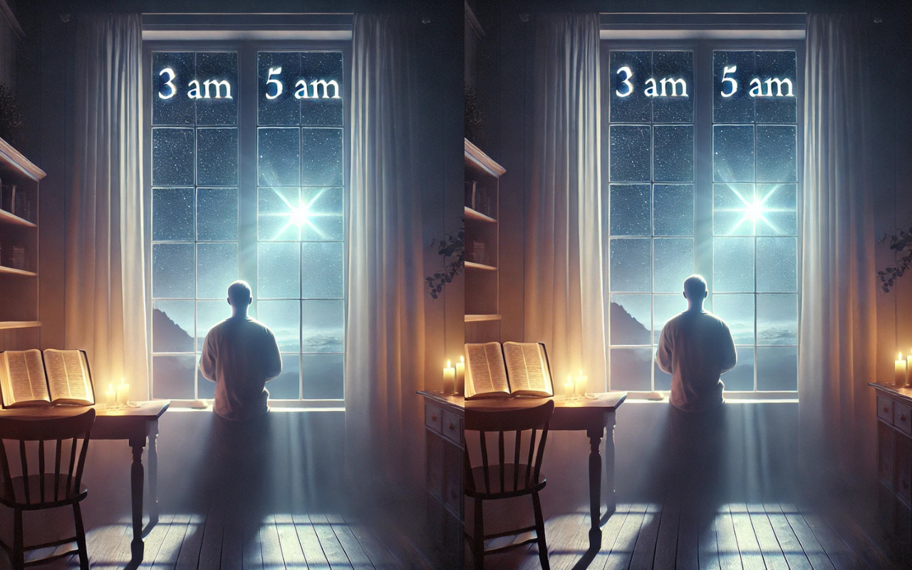 fourth watch hour spiritual significance,why does God wake me up at 3am,spiritual awakening between 