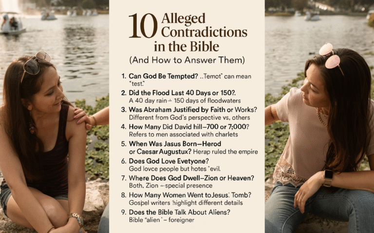 10 Alleged Contradictions in the Bible (How to Answer Them)